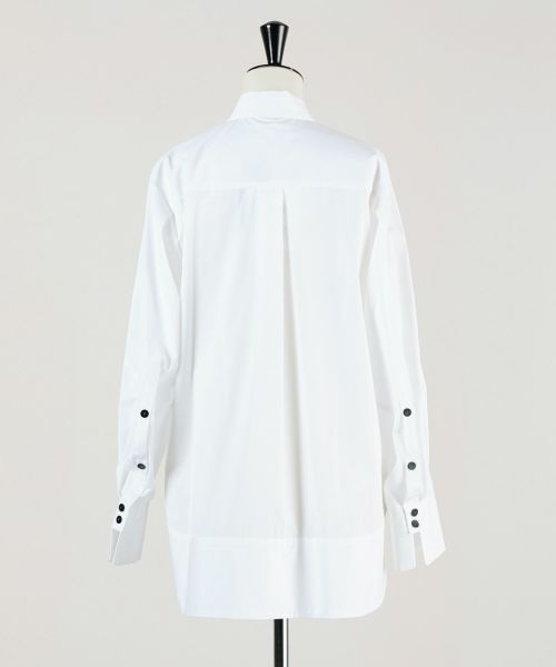 ENFOLD(エンフォルド)】 SOLID-SLEEVE SHIRT｜PARIGOT ONLINE（パリゴ 