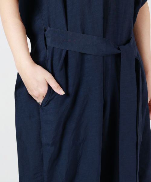 HYKE(ハイク)】 LINEN JUMPSUIT｜PARIGOT ONLINE（パリゴオンライン）