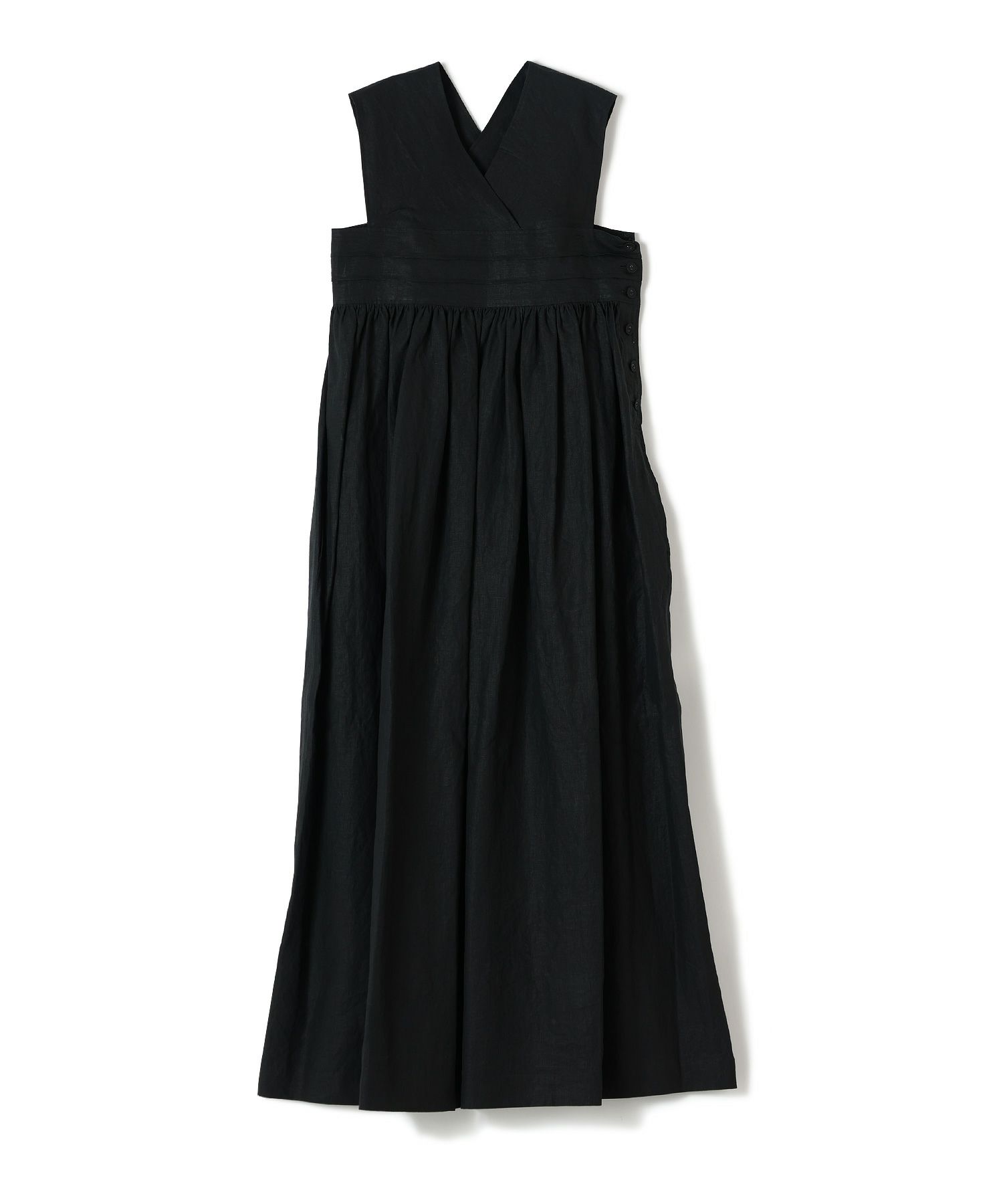 HYKE(ハイク)】 LINEN MAXI DRESS｜PARIGOT ONLINE（パリゴオンライン）