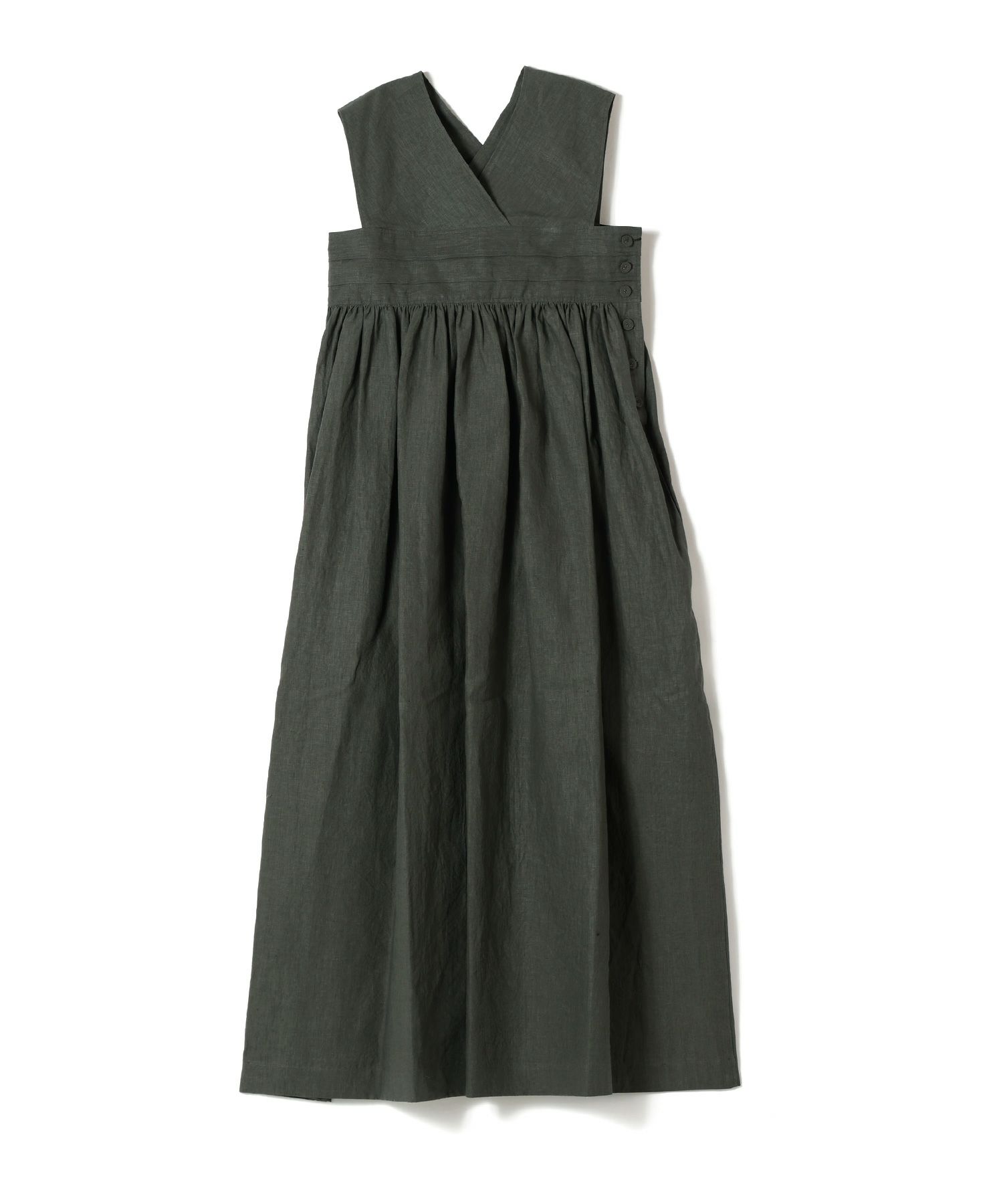 HYKE(ハイク)】 LINEN MAXI DRESS｜PARIGOT ONLINE（パリゴオンライン）