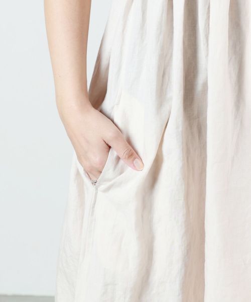 HYKE(ハイク)】 LINEN MAXI DRESS｜PARIGOT ONLINE（パリゴ