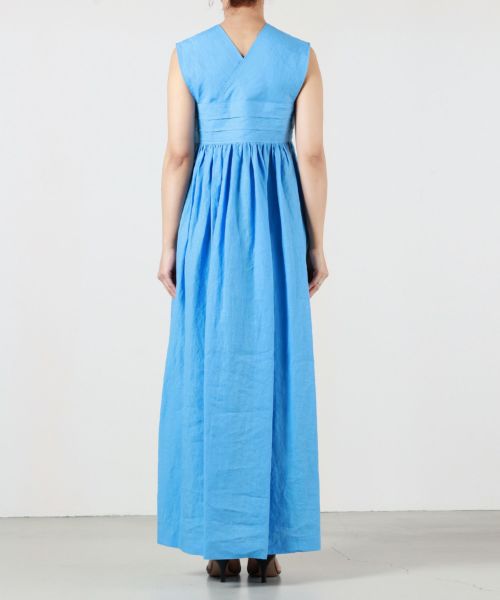 HYKE(ハイク)】 LINEN MAXI DRESS｜PARIGOT ONLINE（パリゴオンライン）