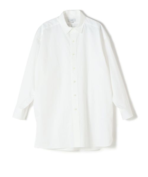 【HYKE(ハイク)】 T/C BIG SHIRT｜PARIGOT ONLINE（パリゴオンライン）