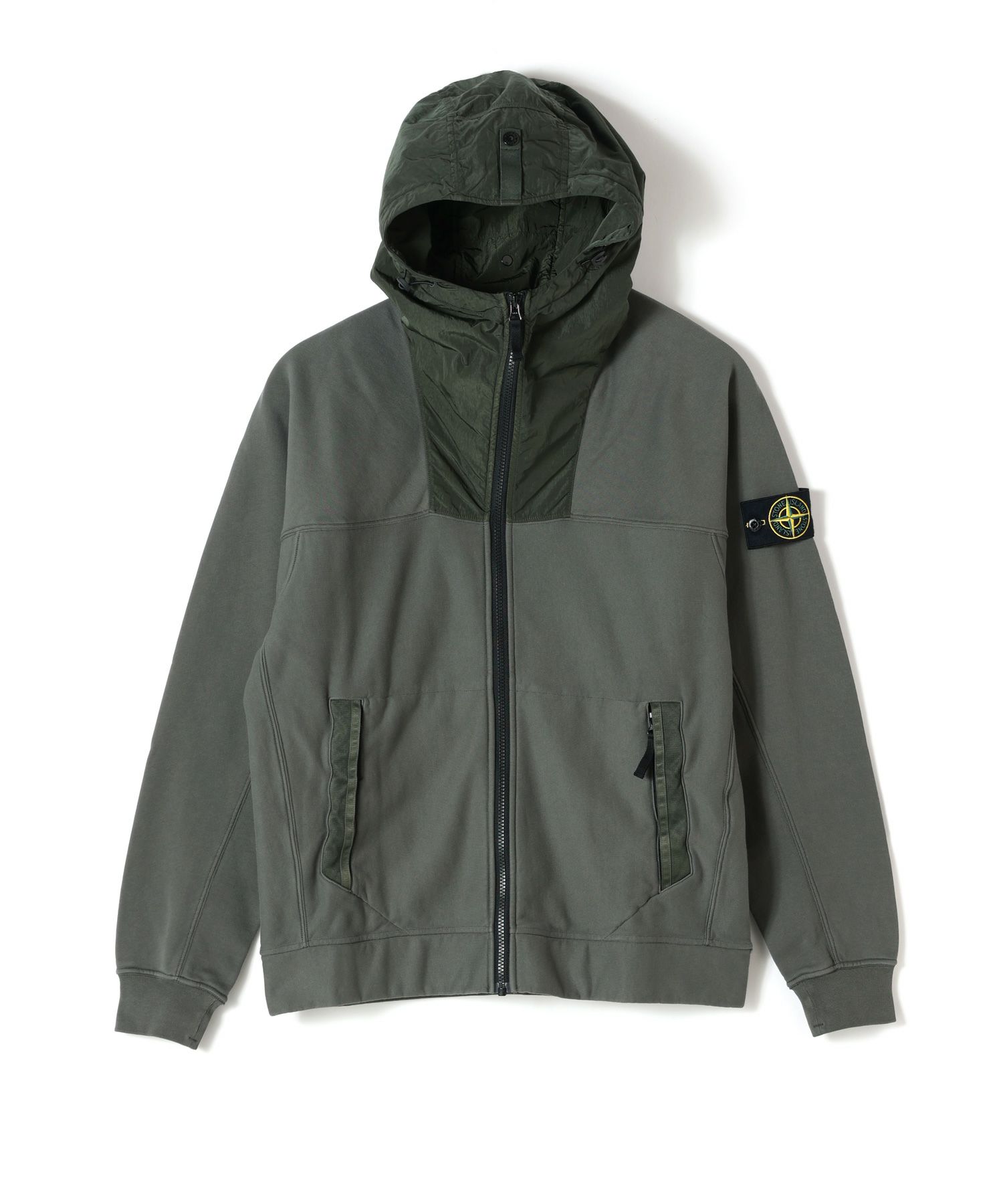 STONE ISLAND(ストーンアイランド)】 スウェットシャツ フルジップ 