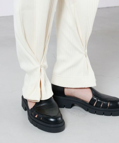 PHEENY(フィーニー)】 Random rib straight pants｜PARIGOT ONLINE 