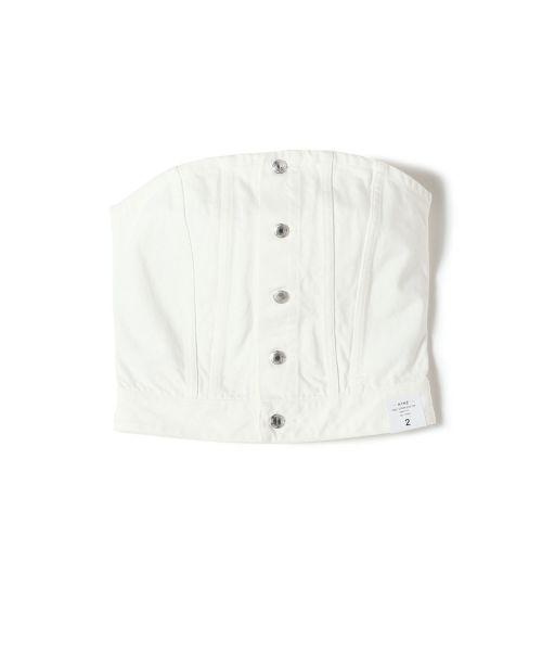 HYKE(ハイク)】TWILL STRAPLESS TOP｜PARIGOT ONLINE（パリゴ