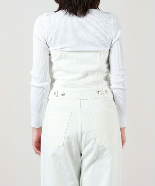 HYKE(ハイク)】TWILL STRAPLESS TOP｜PARIGOT ONLINE（パリゴ