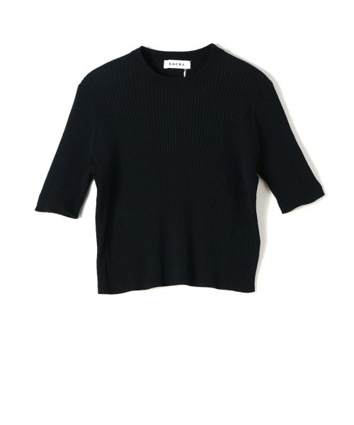 SACRA(サクラ)】 MERCERIZED COTTON RIB KNIT｜PARIGOT ONLINE（パリゴ