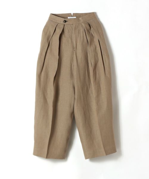 SACRA(サクラ)】 SUPERIOR BELGIUM LINEN PANTS｜PARIGOT ONLINE