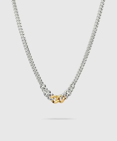 【関税送料込】Tom Wood Dean Chain Duo ネックレス 18in TOM WOOD(トムウッド)】 Dean Chain Duo ネックレス(18