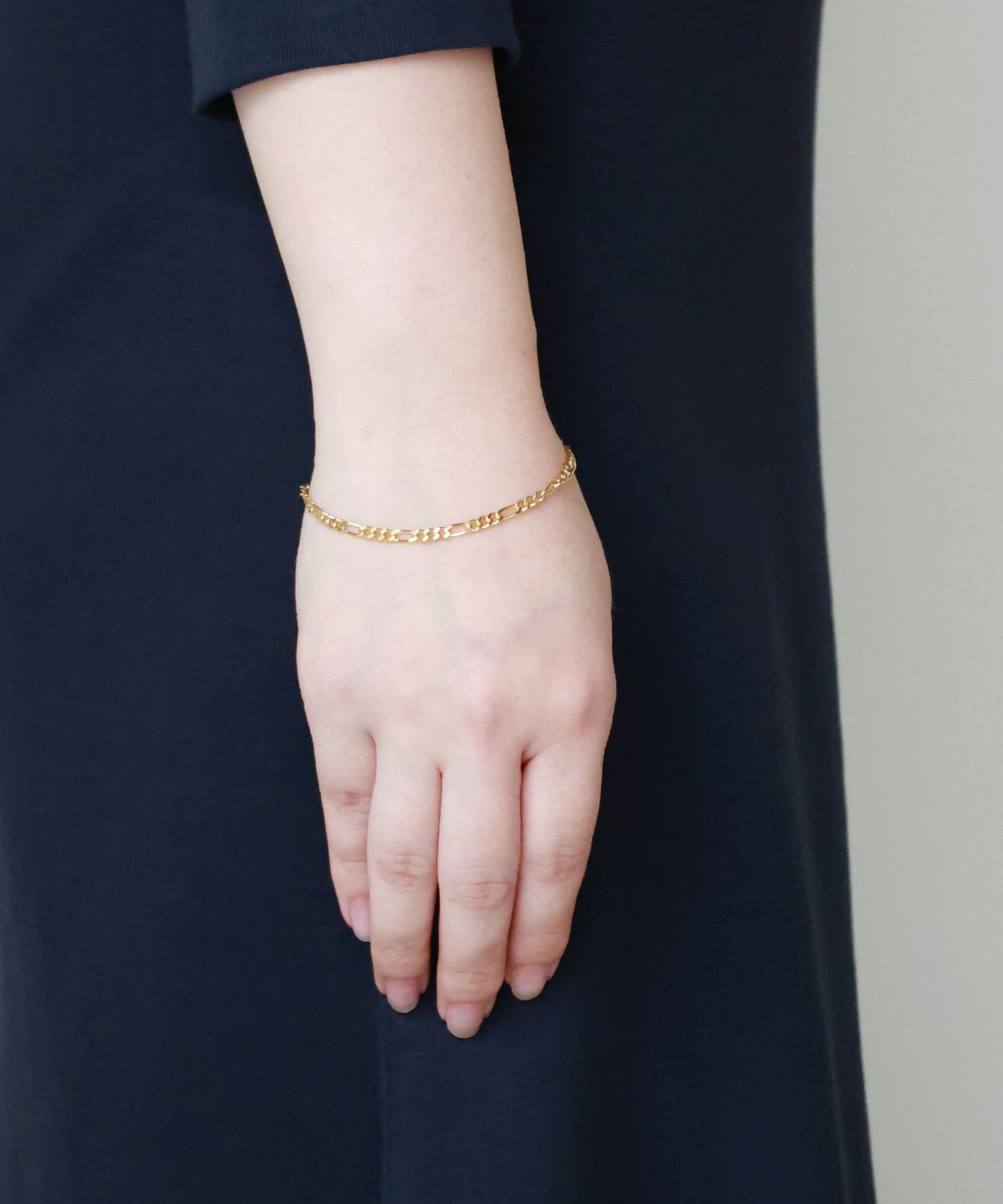 TOM WOOD(トムウッド)】 Bo Slim Gold ブレスレット(6.5～7.0