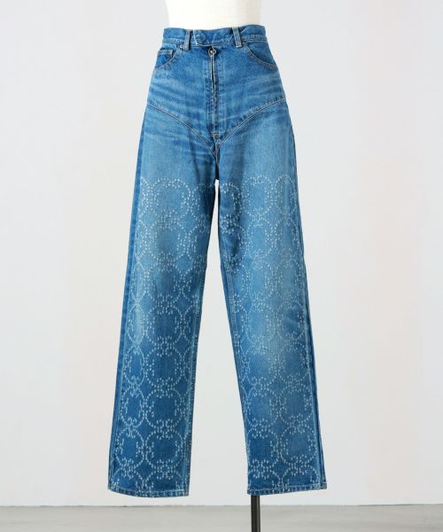 FETICO(フェティコ)】 LASER-CUT WIDE JEANS｜PARIGOT ONLINE（パリゴ 