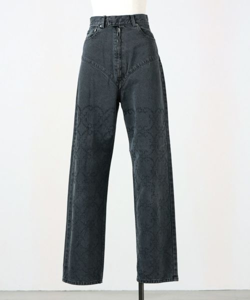 FETICO(フェティコ)】 LASER-CUT WIDE JEANS｜PARIGOT ONLINE（パリゴ 