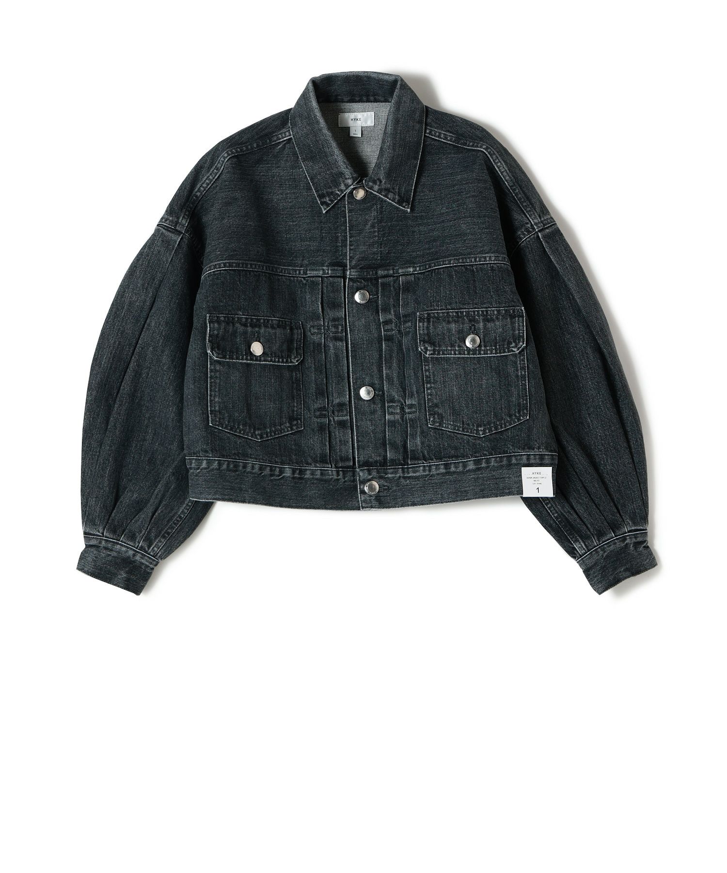 HYKE(ハイク)】BALOON SLEEVE DENIM JACKET/TYPE2｜PARIGOT ONLINE 