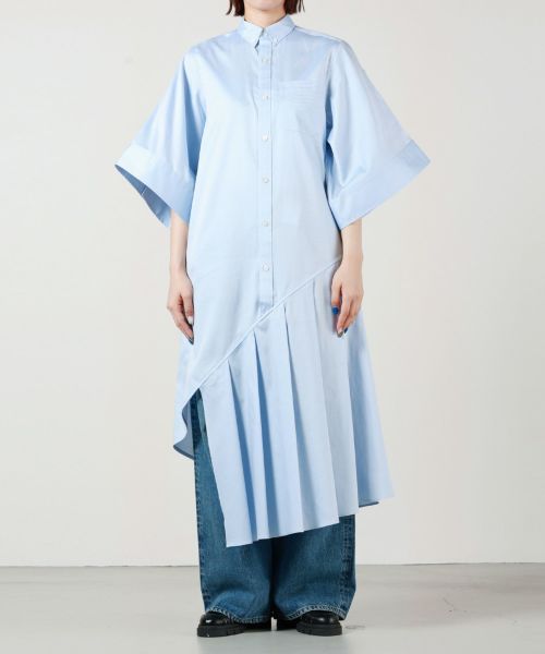 HYKE(ハイク)】 BUTTON-DOWN SHIRT DRESS｜PARIGOT ONLINE