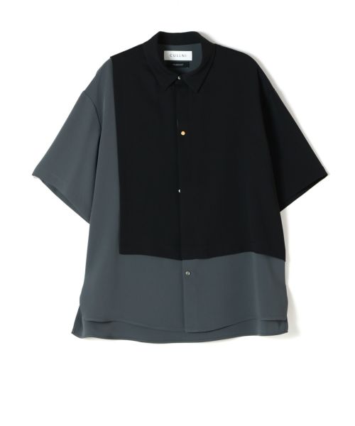PARIGOT別注 Asymmetrical Short Sleeve Shirt