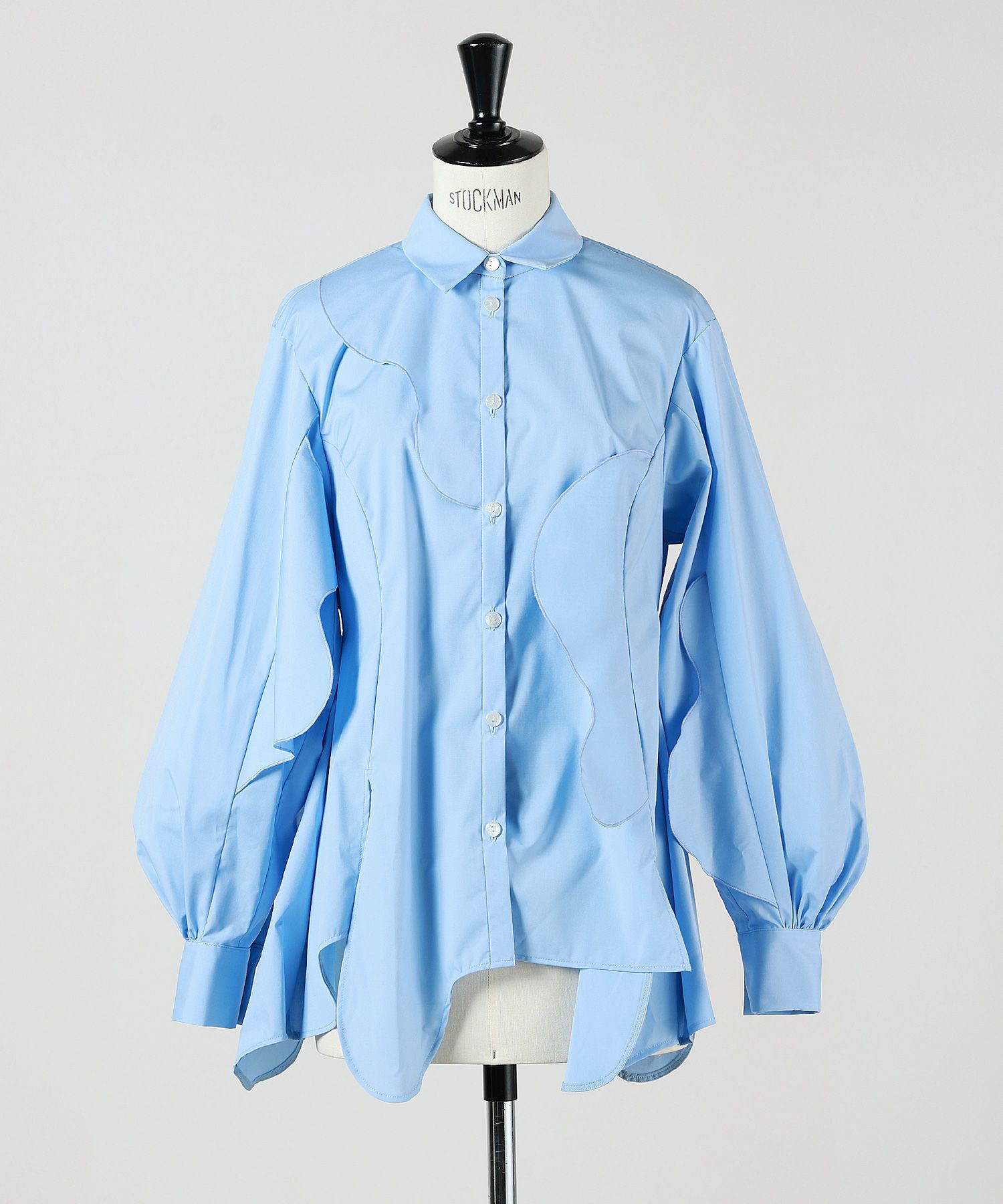 ENFOLD(エンフォルド)】 MIX WAVE SHIRT｜PARIGOT ONLINE（パリゴ 