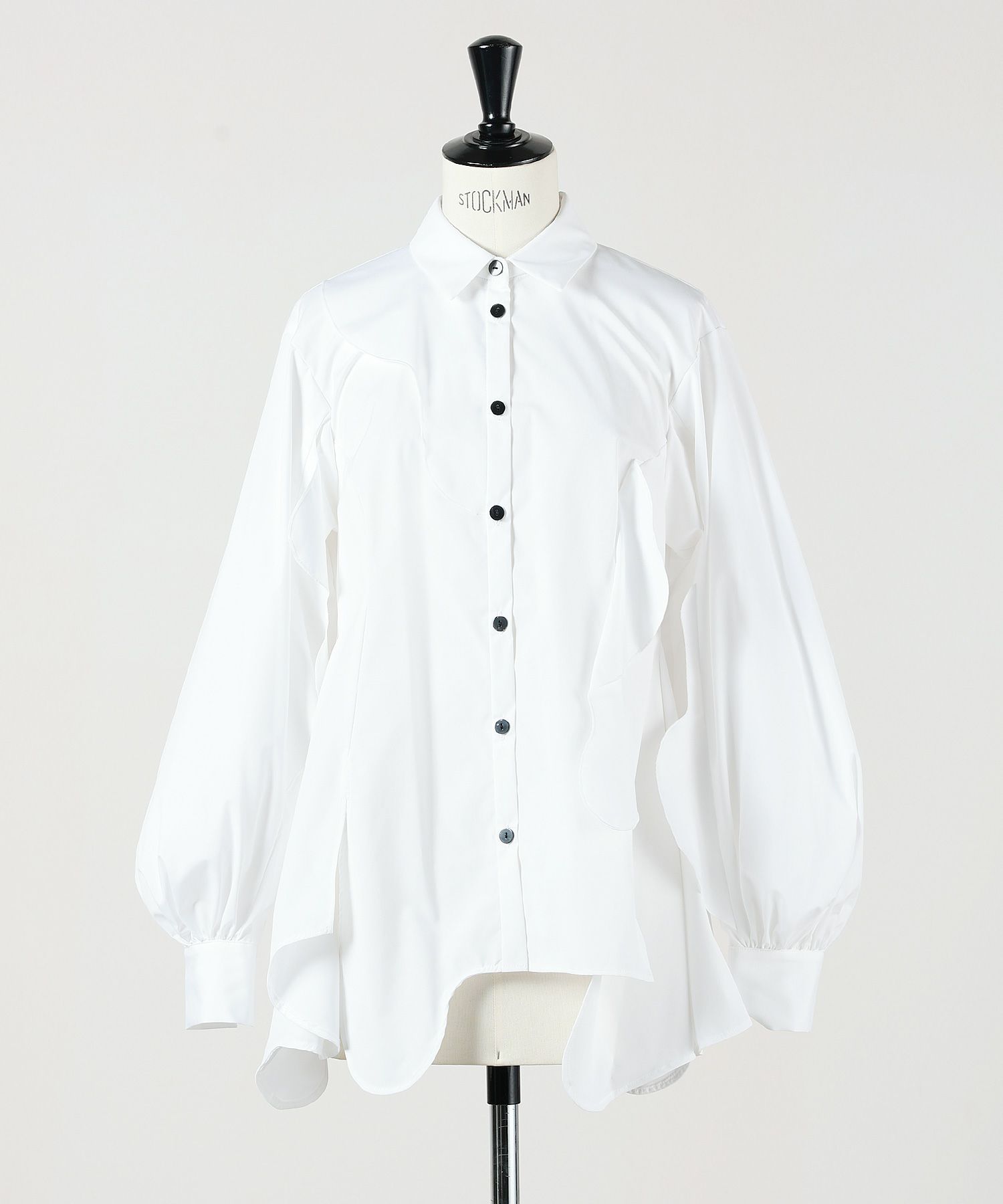 ENFOLD(エンフォルド)】 MIX WAVE SHIRT｜PARIGOT ONLINE（パリゴ 