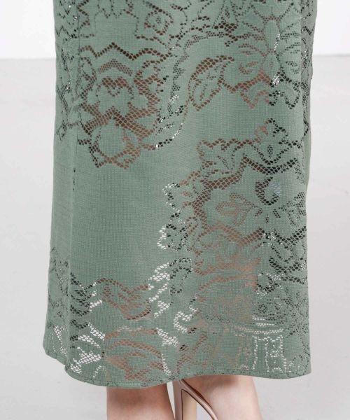 【★安心の定価販売★】 JACQUARD AMERI(アメリ)】PARIGOT別注 RUSSELL DRESS LACE スカート
