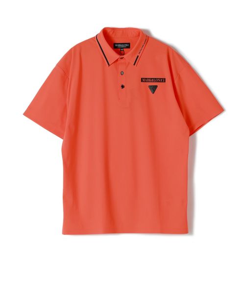 MARK&LONA CODE マーク&ロナポロシャツホワイトコード