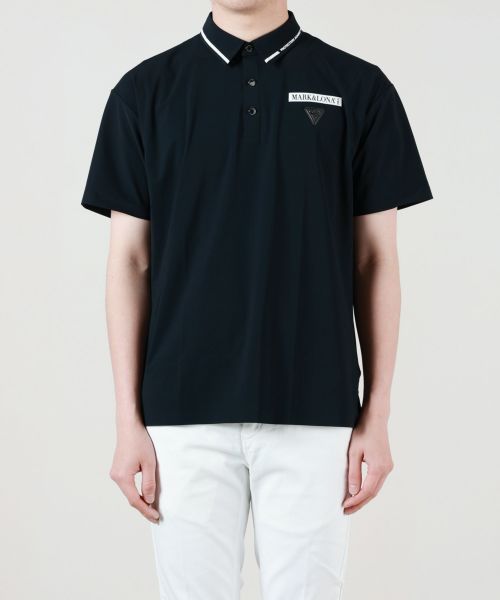 MARK&LONA CODE マーク&ロナポロシャツホワイトコード