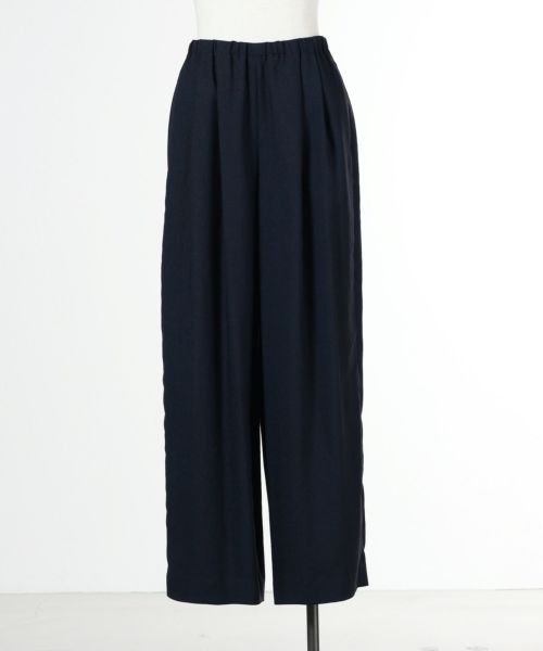 8,924円美品 ENFOLD RELAX ELASTIC WIDE TROUSERS