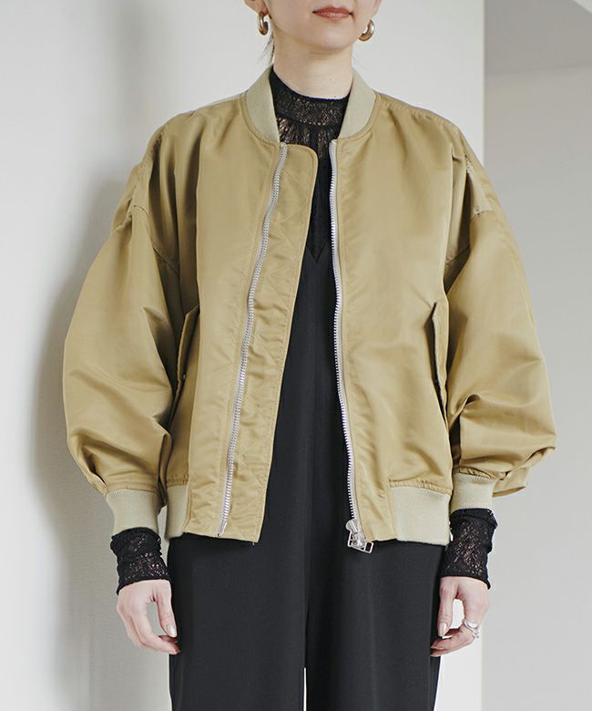 near.nippon(ニアーニッポン)】ナイロンMA1ブルゾン｜PARIGOT ONLINE  