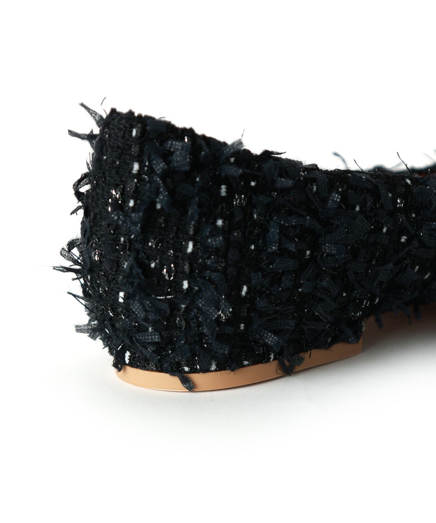 PIPPICHIC(ピッピシック)】 ANNA V JEWERLY TWEED BLACK PEARL