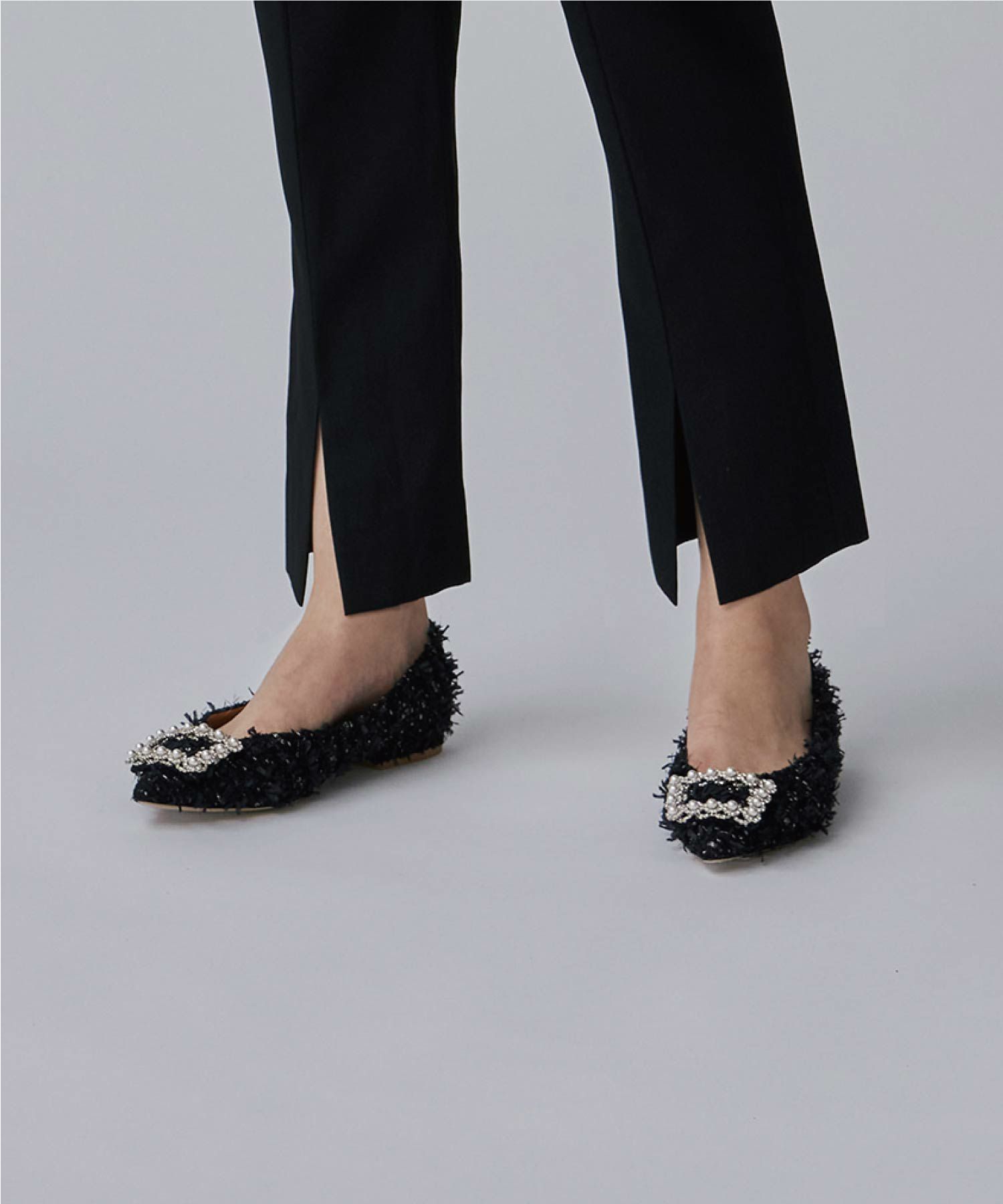 靴 PIPPICHIC Tweed ANNA V JEWERLY Flats 37 000000033589-40-m.jpg?t=