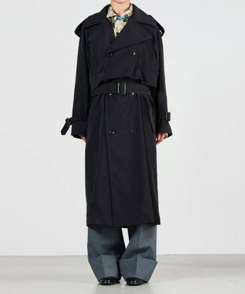 TOGA PULLA(トーガプルラ)】STRETCH KERSEY COAT｜PARIGOT ONLINE（パリゴオンライン）