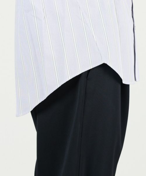 UJOH ウジョー フルオープンシャツ サイズ4 ブラック 24SS UJOH（ウジョー）の「【UJOH HOMME / ウジョーオム】Full Open
