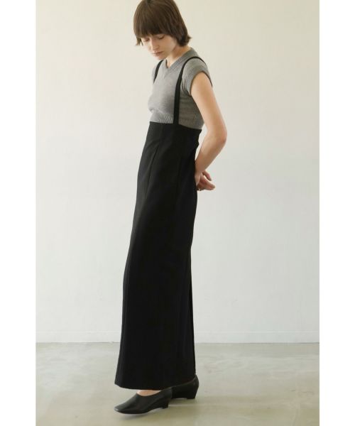 CLANE(クラネ)】 SUSPENDER HIGH WAIST SKIRT｜PARIGOT ONLINE（パリゴ ...