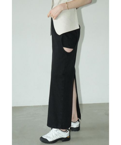 CLANE(クラネ)】 CIRCLE CUT LAYERED DENIM SKIRT｜PARIGOT ONLINE ...