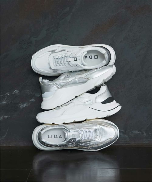 D.A.T.E.(デイト)】 PARIGOT別注 FUGA限定カラー“LEATHER WHITE