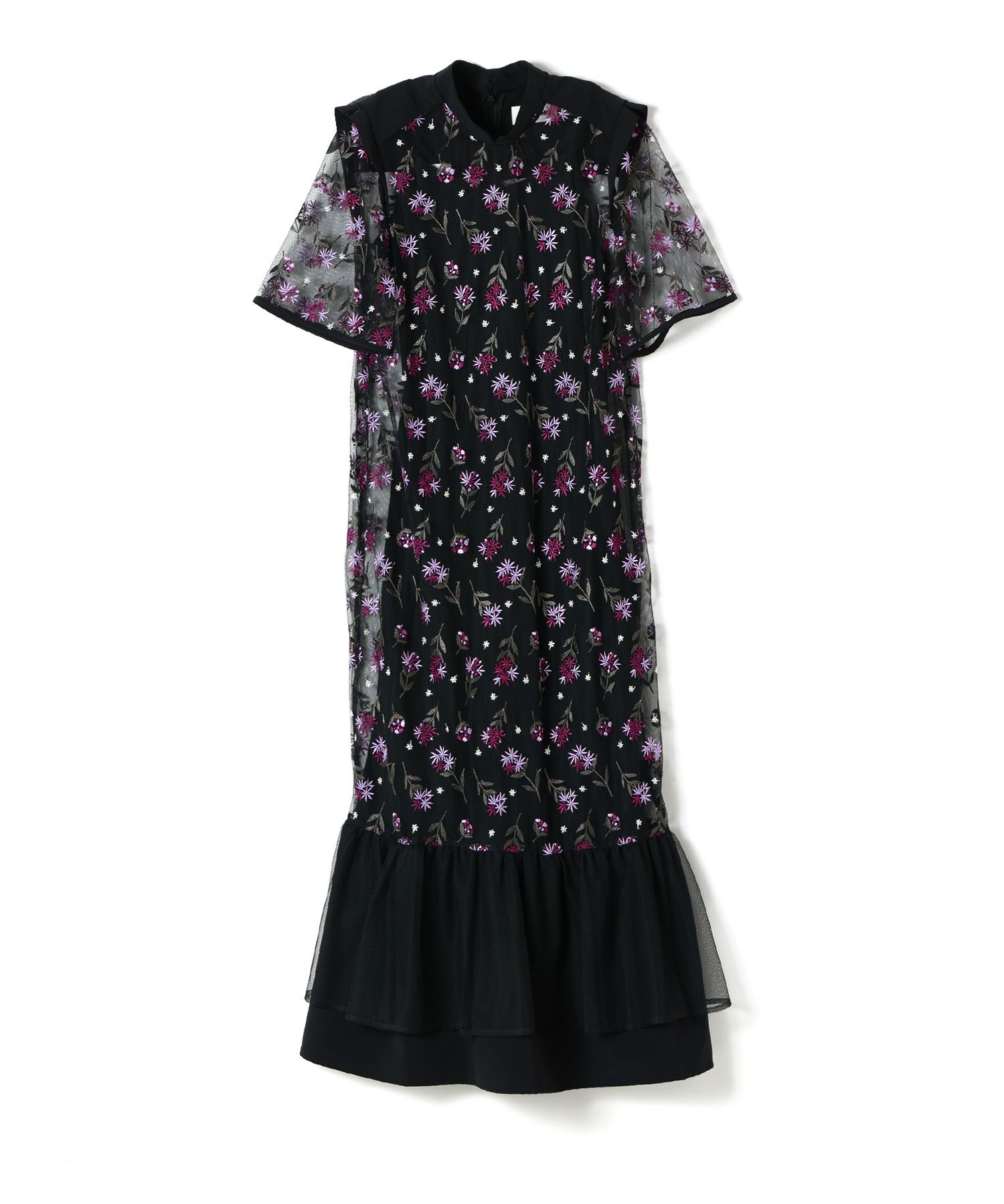 LOKITHO(ロキト)】 FLOWER EMB. DRESS｜PARIGOT ONLINE（パリゴ 