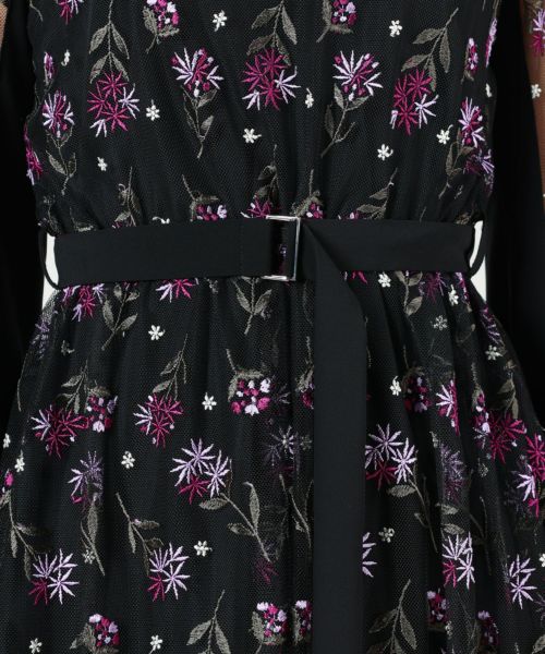 LOKITHO(ロキト)】 FLOWER EMB. LONG DRESS｜PARIGOT ONLINE