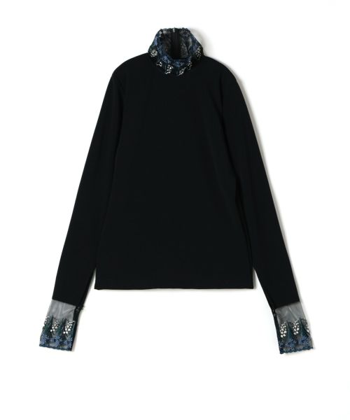 lokitho EMB HEM TOP リブニット LOKITHO(ロキト)】 EMB. HEM TOP|PARIGOT ONLINE(パリゴ