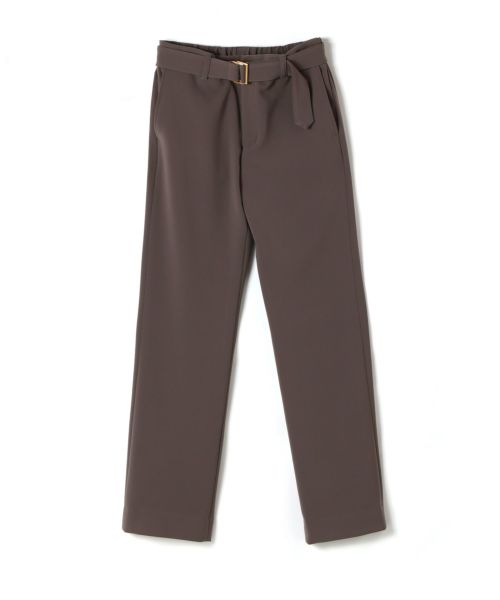 CULLNI パンツ CULLNI パンツ Stretch Double Cloth 2Tuck Drawstring Semi
