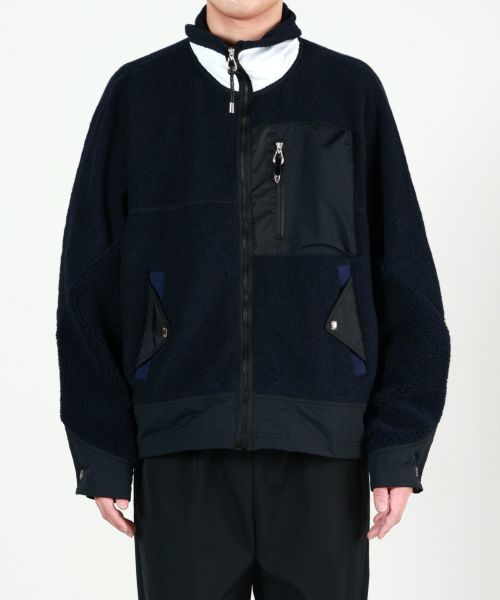 TOGA VIRILIS(トーガ ビリリース)】WOOL JERSEY BLOUSON｜PARIGOT ONLINE（パリゴオンライン）