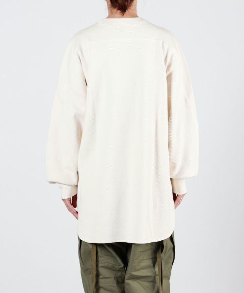 HYKE(ハイク)】 THERMAL SHIRT/BIG FIT｜PARIGOT ONLINE（パリゴオンライン）