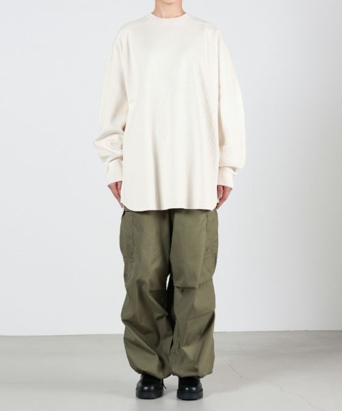 HYKE(ハイク)】 THERMAL SHIRT/BIG FIT｜PARIGOT ONLINE（パリゴオンライン）