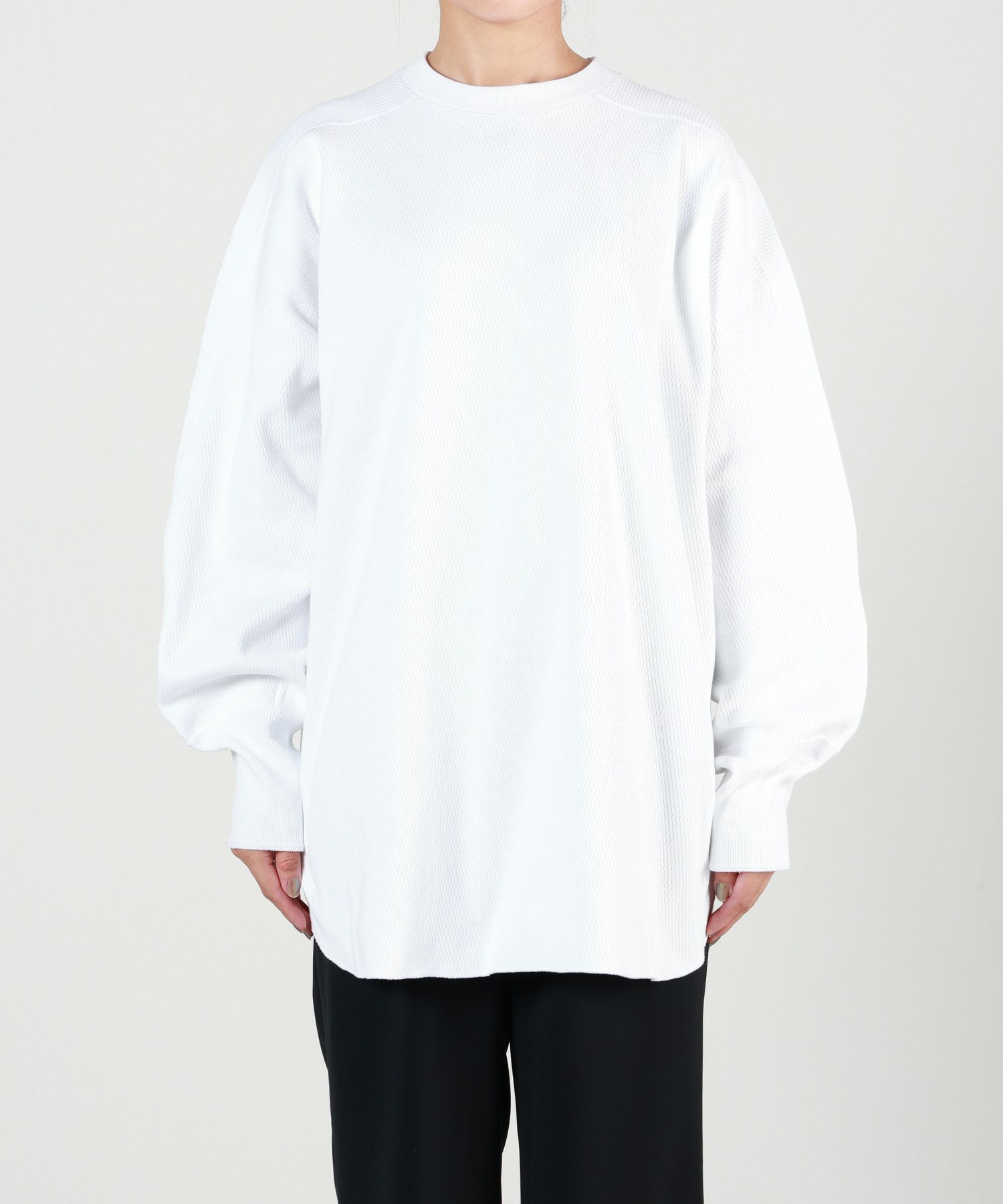 HYKE(ハイク)】 THERMAL SHIRT/BIG FIT｜PARIGOT ONLINE（パリゴ  