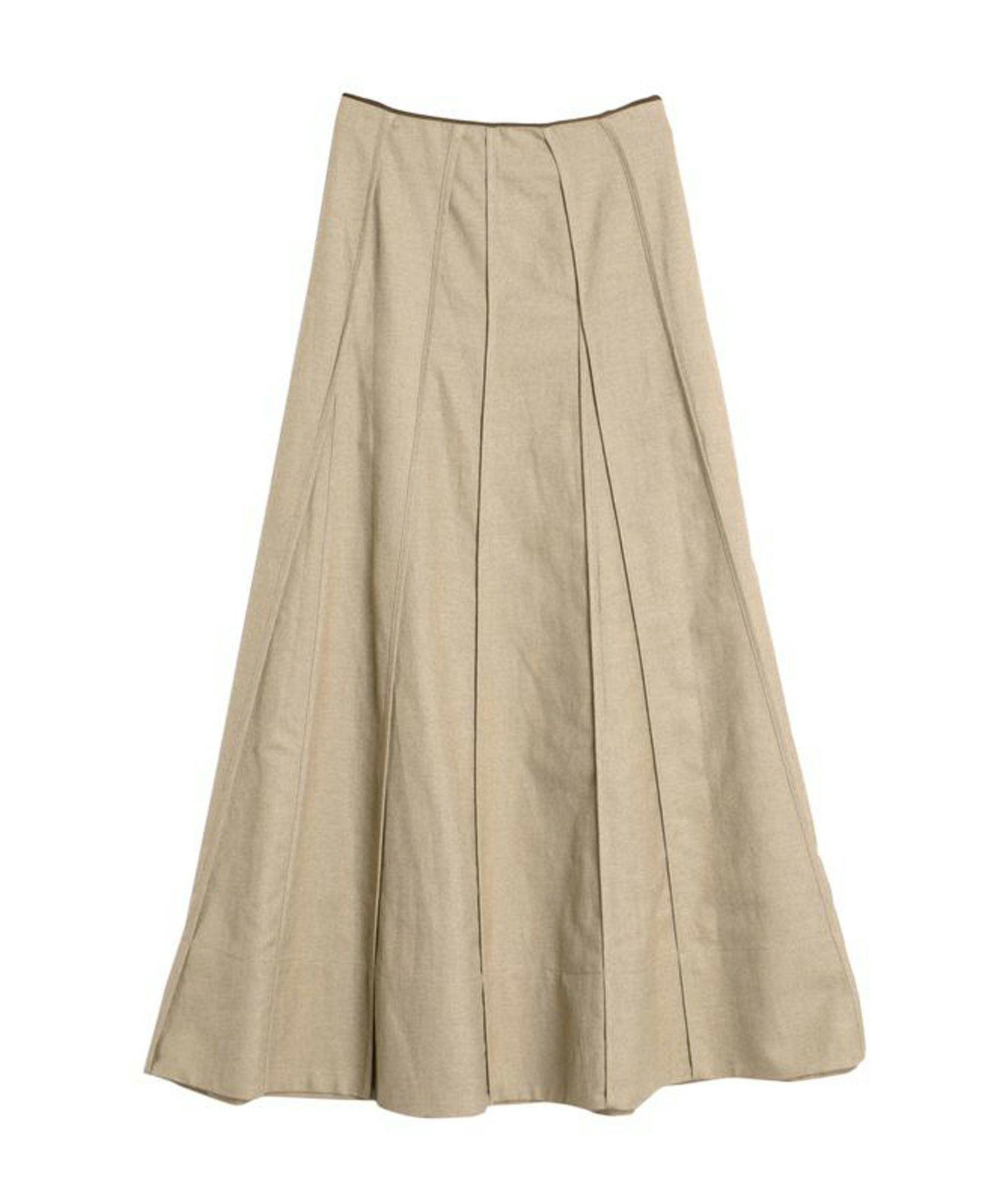 ELENDEEK(エレンディーク)】 アシメパネルパイピングスカート｜PARIGOT  