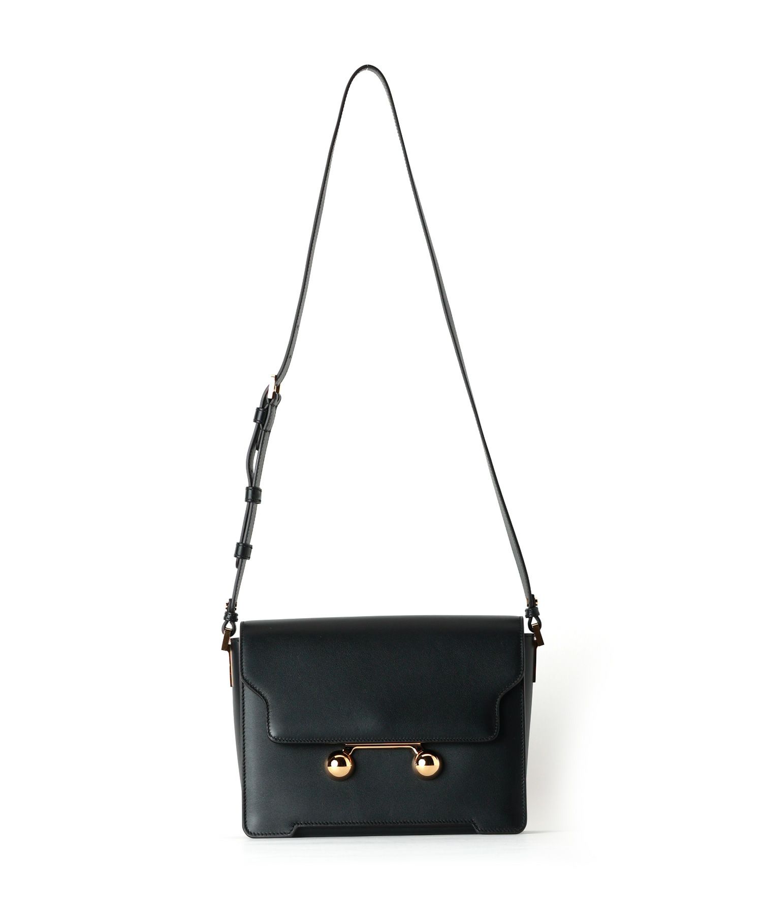 MARNI(マルニ)】 レザー製 Trunkaroo ミディアムショルダーバッグ 