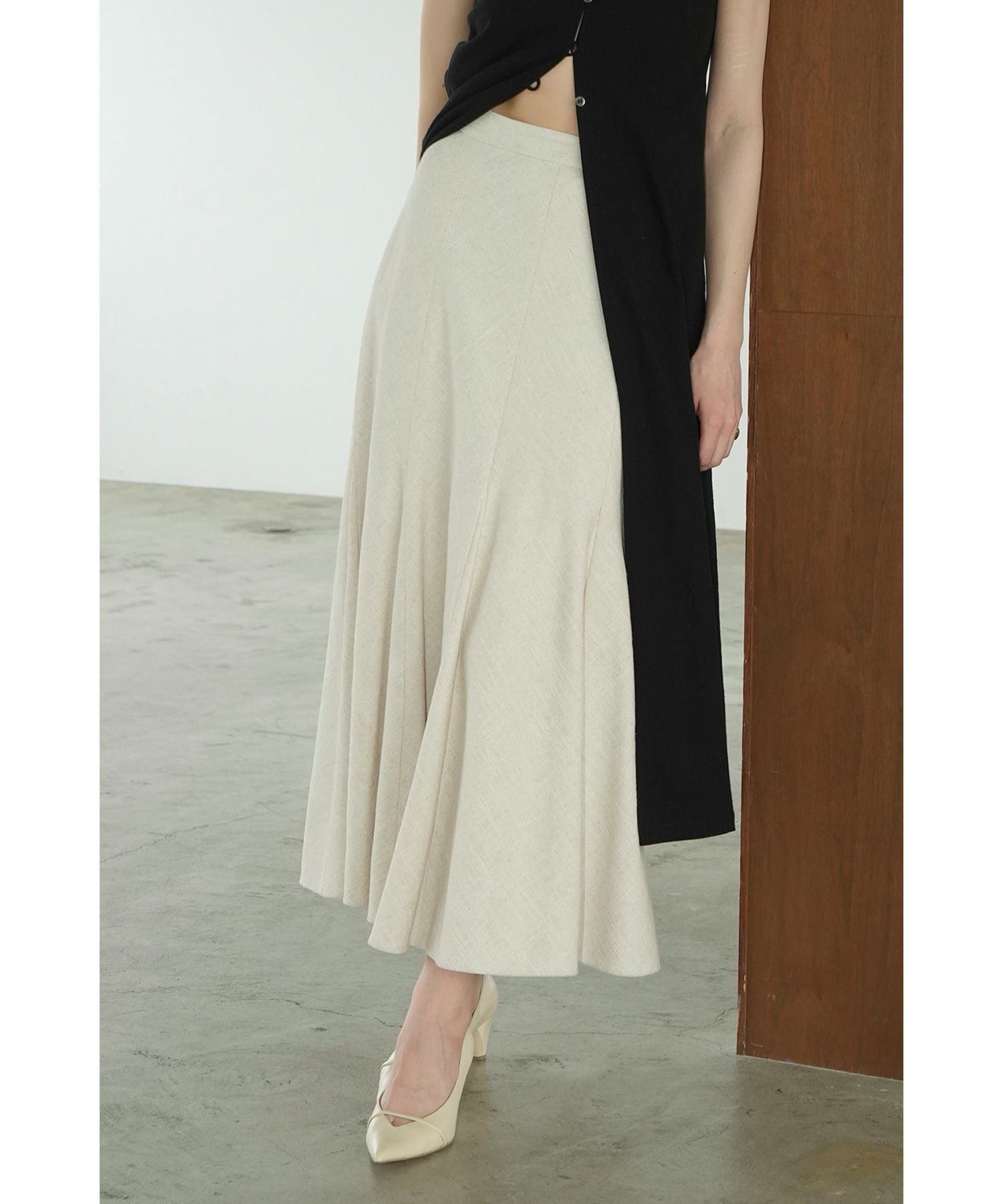 CLANE(クラネ)】 LINEN MAXI MERMAID SKIRT｜PARIGOT ONLINE（パリゴ  