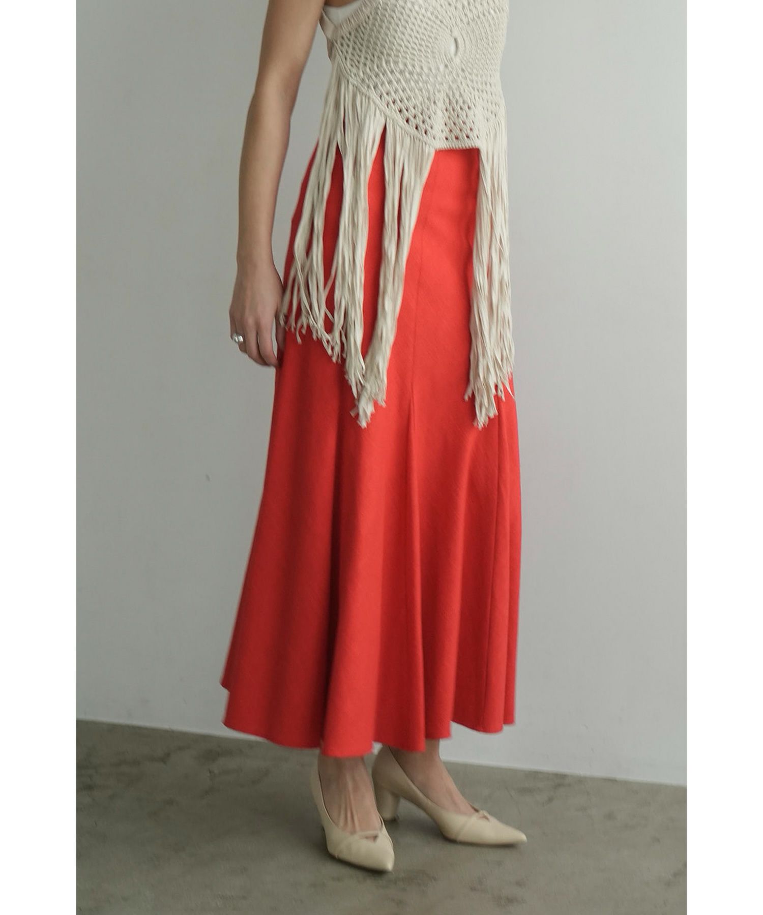 CLANE(クラネ)】 LINEN MAXI MERMAID SKIRT｜PARIGOT ONLINE（パリゴ  