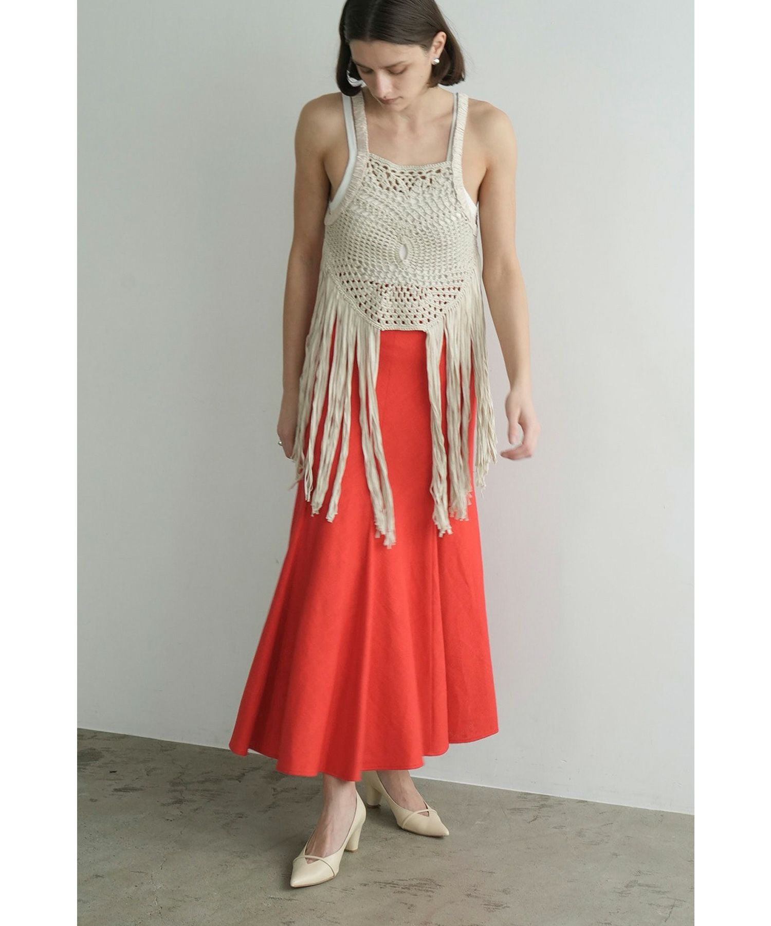 CLANE(クラネ)】 LINEN MAXI MERMAID SKIRT｜PARIGOT ONLINE（パリゴ 