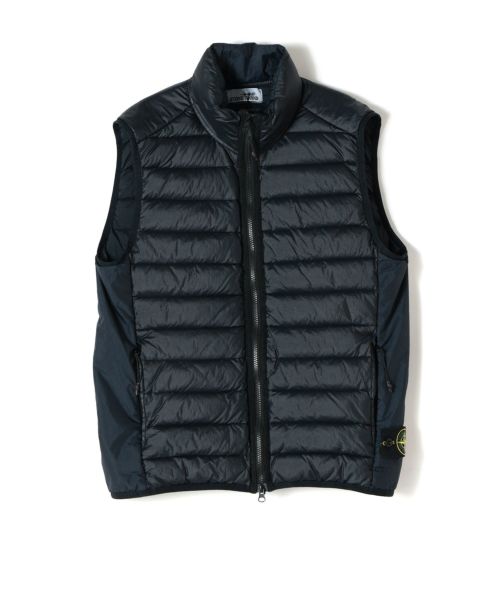 STONE ISLAND(ストーンアイランド)】*GARMENT DYED MICRO YARN DOWN VEST ｜ ナイロンダウンベスト｜PARIGOT  ONLINE（パリゴオンライン）