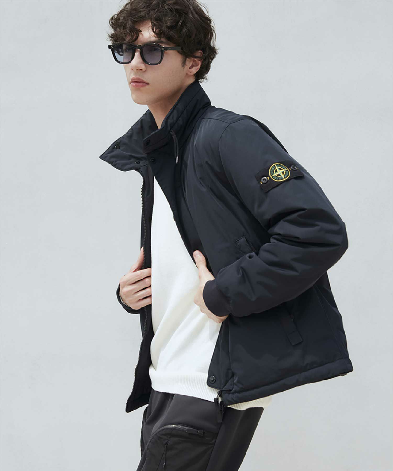 STONE ISLAND(ストーンアイランド)】MICRO TWILL WITH PRIMALOFT 