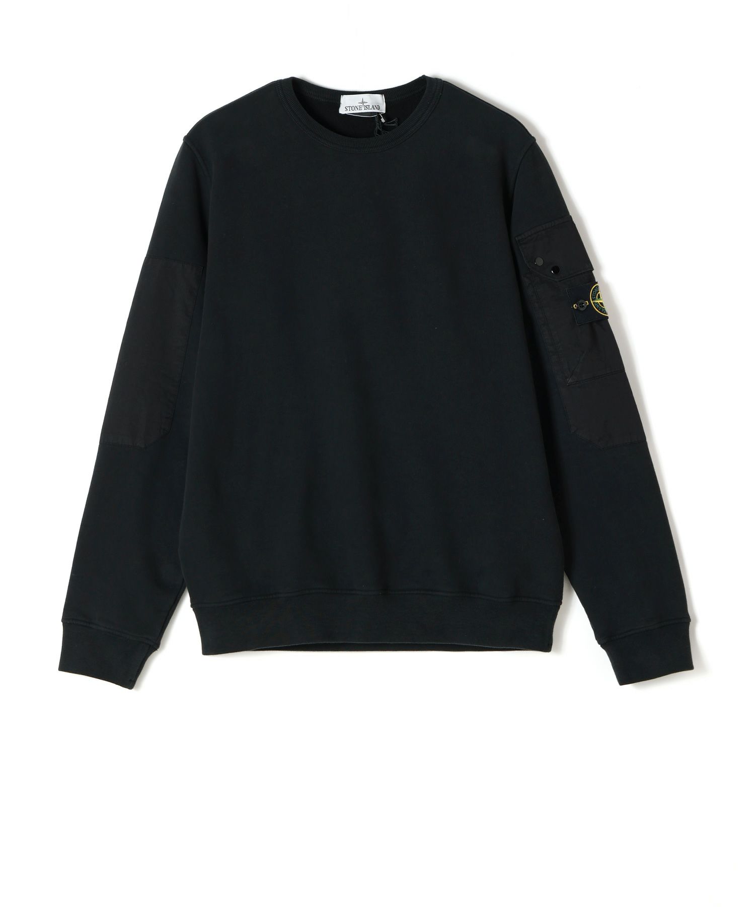 STONE ISLAND(ストーンアイランド)】 クルーネックスウェットトップス 